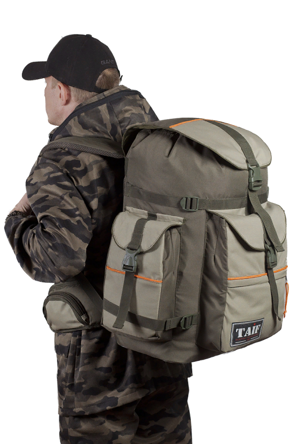 Рюкзак KAILER 4 75л, олива-хаки, Тайф
