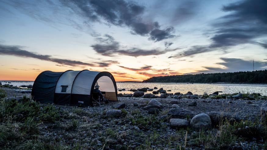 Tonnel Plus 5 палатка TALBERG, серый