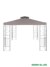 Тент садовый 43302 3х3х2,45 м полиэстер, Green Glade