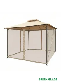 Шатер-беседка 72403 3х3х2,65 м полиэстер, Green Glade