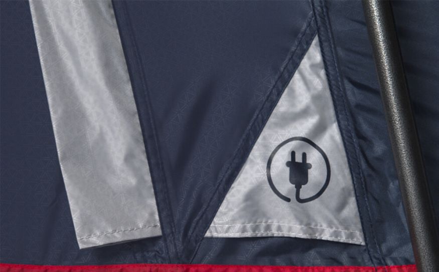 Палатка полуавтоматическая кемпинговая FHM Antares 4 black-out