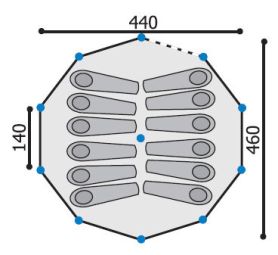 Палатка шатер ЗИМА У