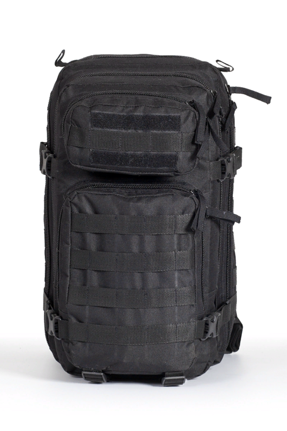 Рюкзак тактический Армада 3, 25 литров, черный, ПВХ 600, Тайф