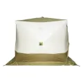 Палатка КУБ 2 Premium Long (трехслойная), оливковый-белый, Следопыт
