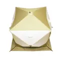 Палатка КУБ 2 Premium Long (трехслойная), оливковый-белый, Следопыт