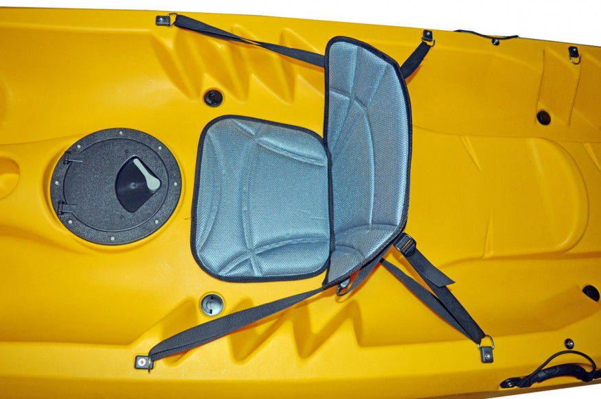 Пластиковая байдарка для моря Ривьера 2+2, Вольный Ветер