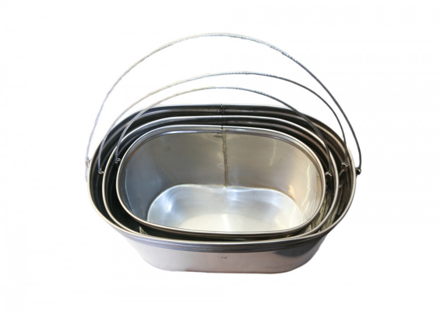 Котел Век с крышкой 7 л овальный