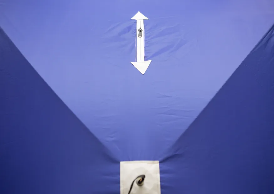 Палатка зимняя КУБ 3 (трехслойная) дышащая