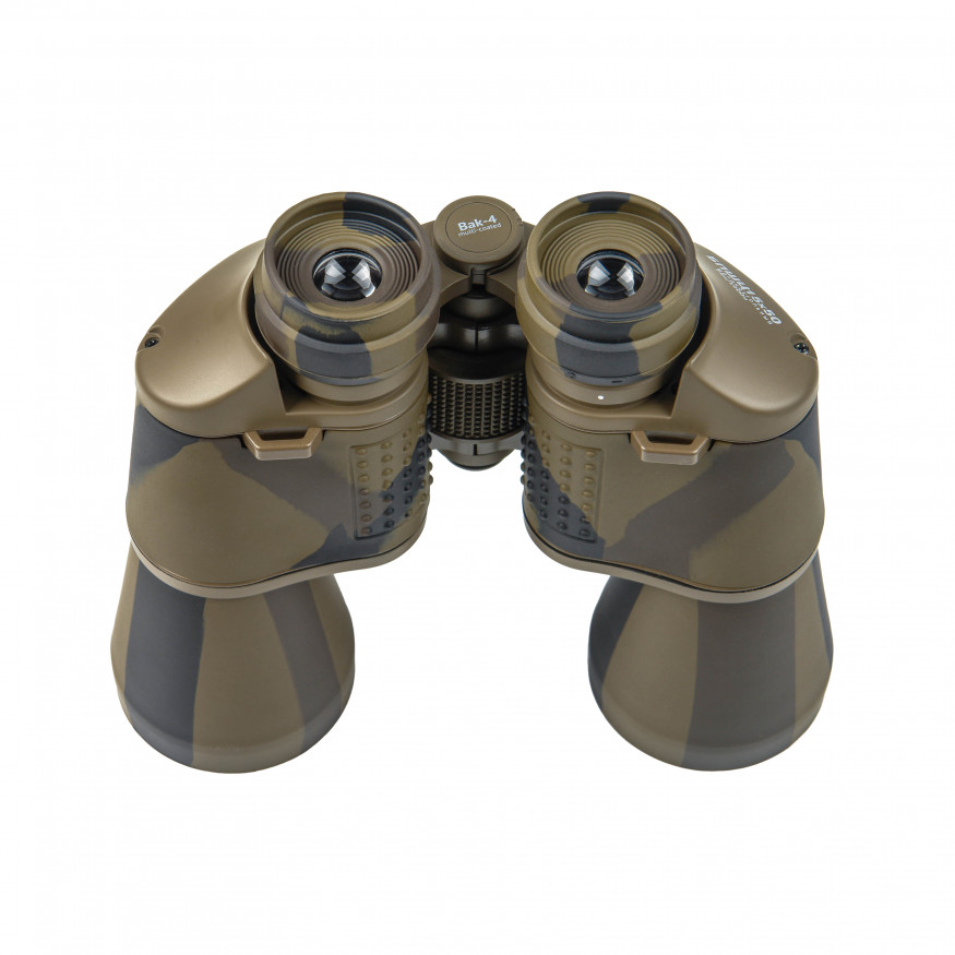 Бинокль Veber Classic БПШЦ 15x50 VRWA широкоугольный, камуфлированный