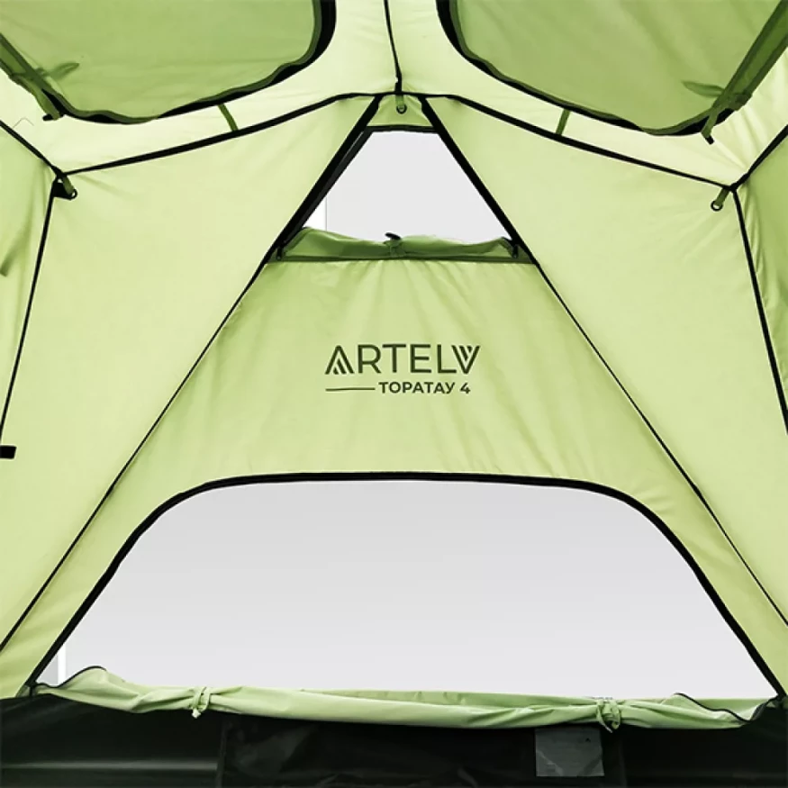 Палатка Toratau 4 Зелёная, ARTELV