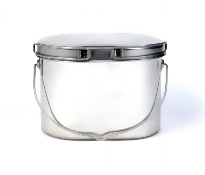 Котелок низкий 6 л крышка с ручками Роза Ветров