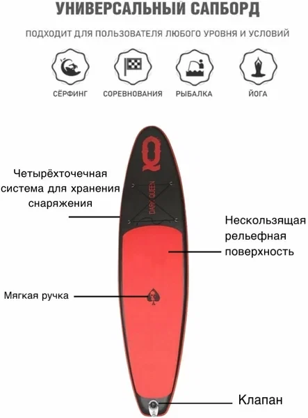 Сап-доска JS RQ 335, GQ
