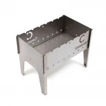 Мангал складной, 49х31х37 см, толщина 2 мм, без шампуров, СЛЕДОПЫТ