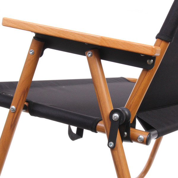 Кресло складное 2-местное с подлокотниками до 160 кг, 113*46*75 см, чёрный, каркас алюминий