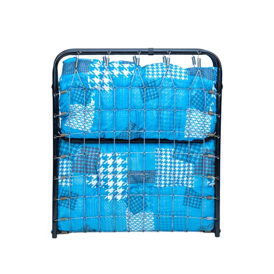 Кровать раскладная LeSet 202, (190х80х27 см., оцинк. сетка)