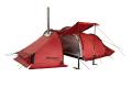 Палатка TALBERG Norga 2, двухместная, с выходом под трубу, красный цвет