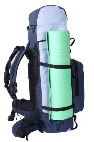 Рюкзак туристический Оптимал 4, синий-голубой, 60 л, ТАЙФ