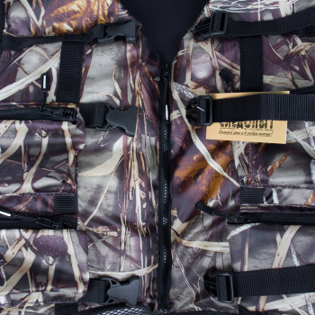 Жилет страховочный Fisher (камуфляж), Следопыт