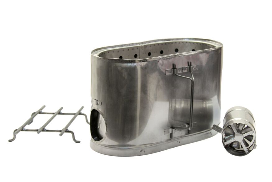 Турбопечка щепочница Век Овал