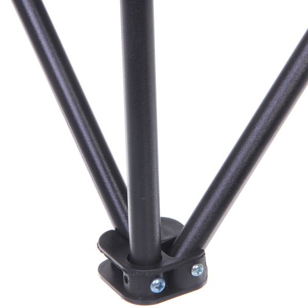 Стул складной в чехле до 100 кг, 39*39*64 см, чёрный