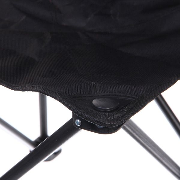 Стул складной в чехле до 100 кг, 39*39*64 см, чёрный