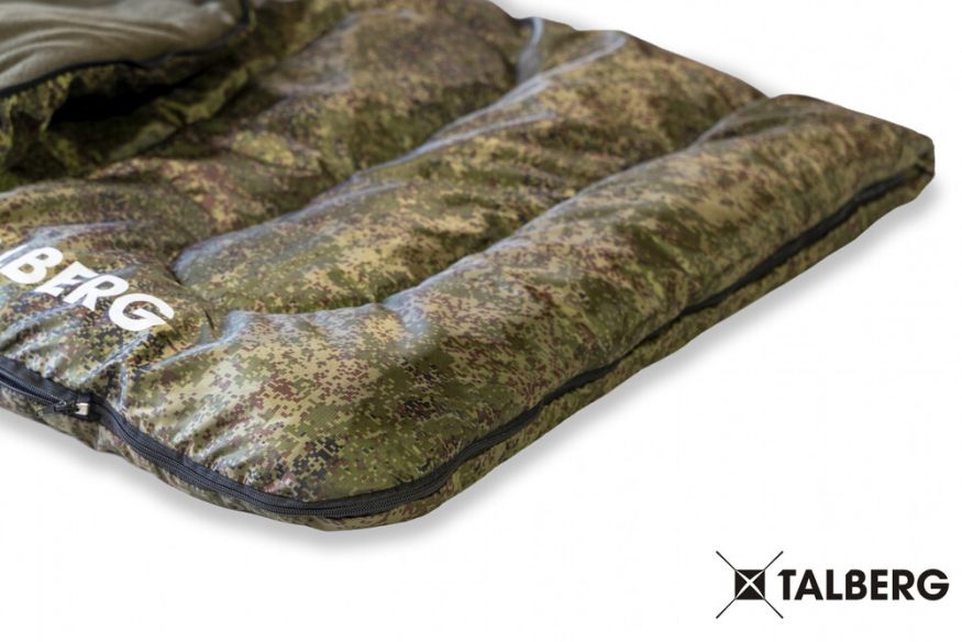 Cпальный мешок Forester -20, принт цифра, Talberg