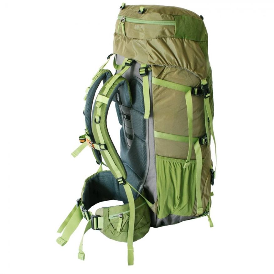 Рюкзак туристический Sigurd 60+10 зеленый, Tramp