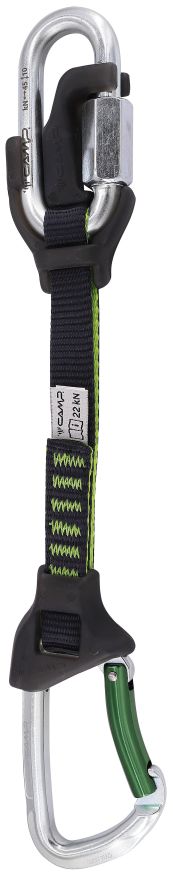 Комплект карабинов с оттяжкой GYM SAFE EXPRESS PLUS 11 cm, CAMP