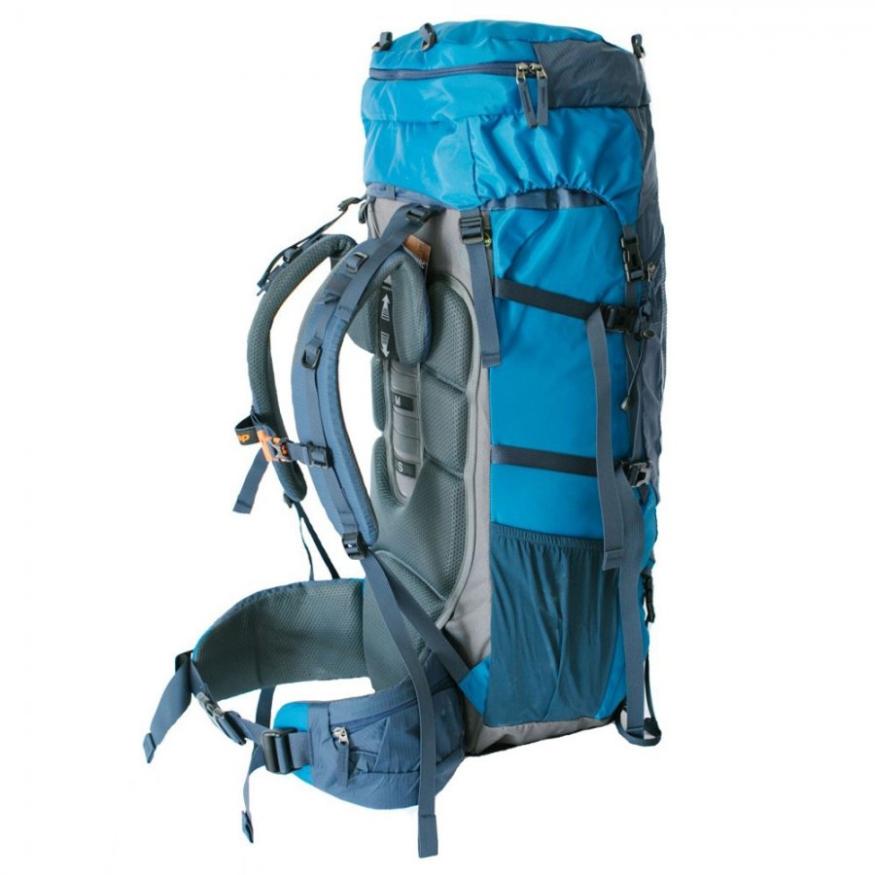 Рюкзак туристический Sigurd 60+10 синий, Tramp