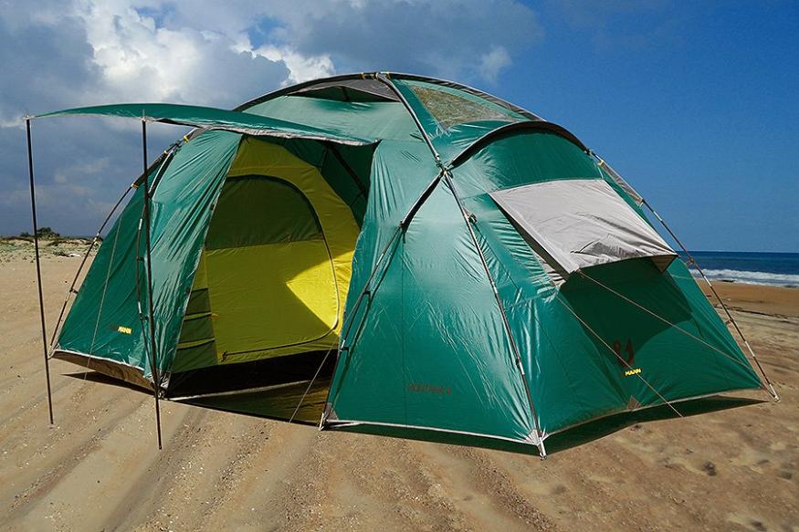 Montana 4 палатка TauMANN, зелёный