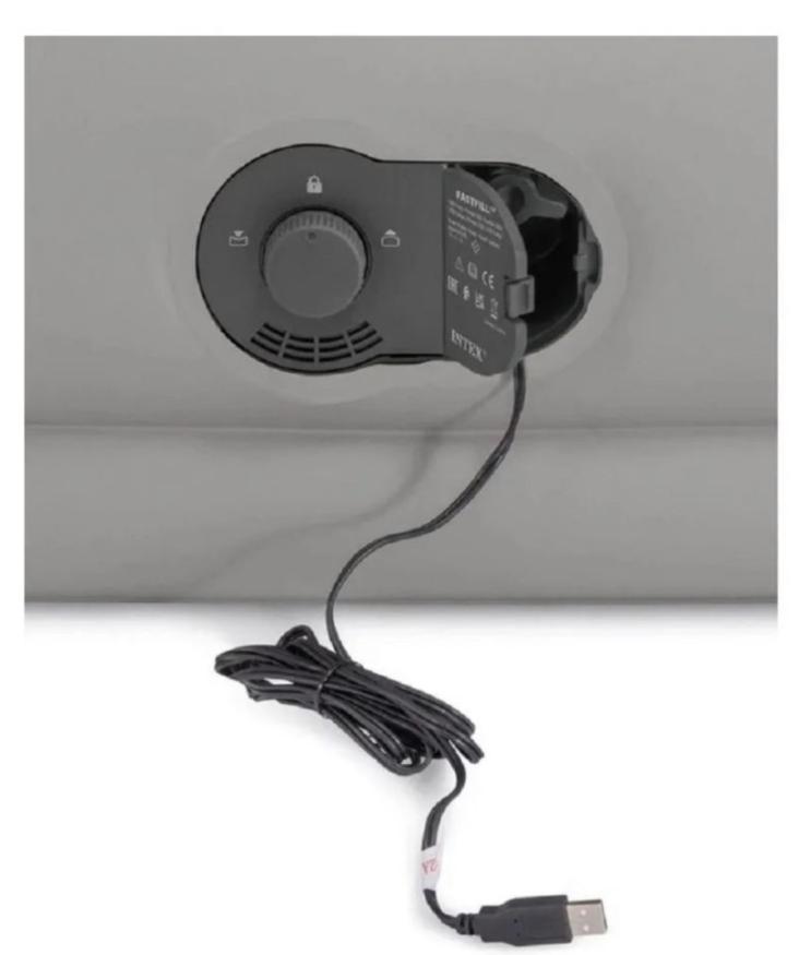 Кровать надувная Mid-Rise Comfort 99х191х36 см, с насосом 