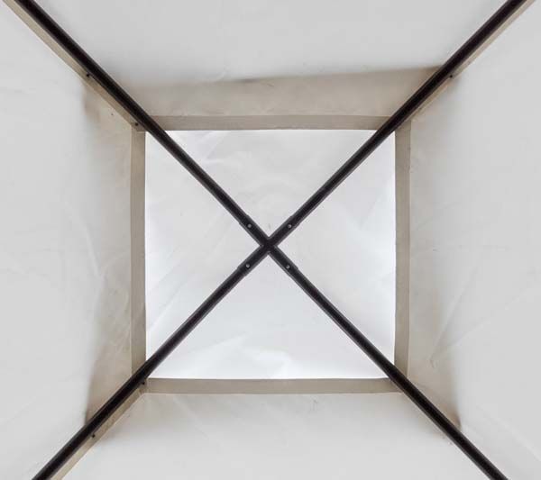 Палатка сварщика 2,5х2,5 м ПВХ+брезент