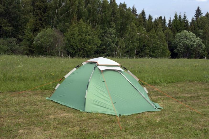 Палатка Maverick Mobile 2 premium, двухместная, зеленый цвет