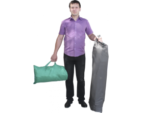 Торговая палатка Домик 2,0х2,0 К, каркас из квадратной трубы 20х20 мм